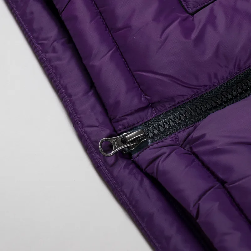 Taion Mountain Packable Volume Down Parka Dark Purple-8