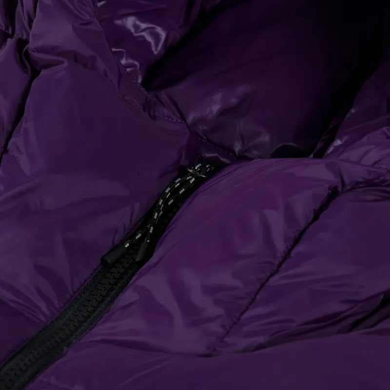Taion Mountain Packable Volume Down Parka Dark Purple-6