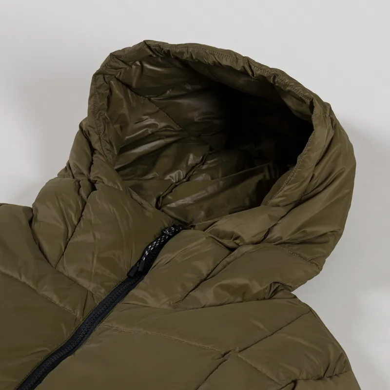 Taion Mountain Packable Volume Down Parka Olive-6