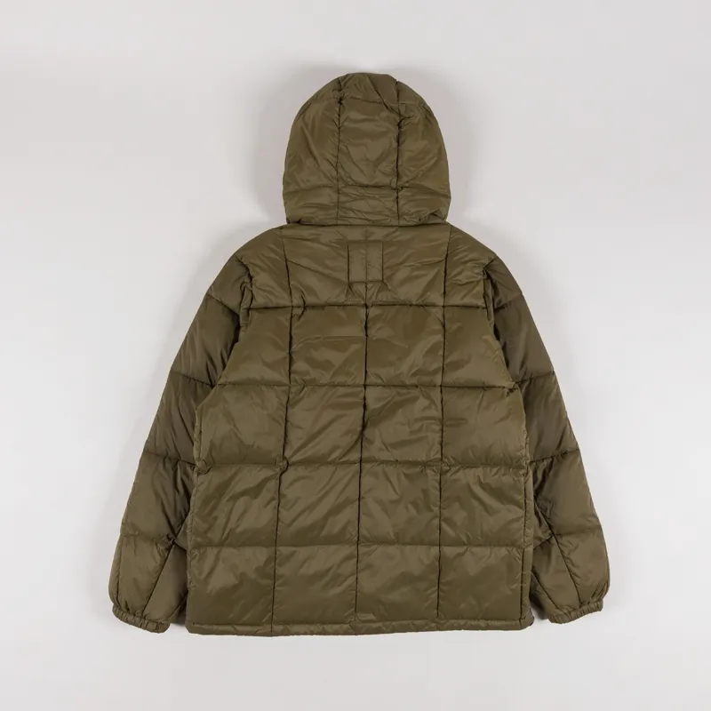 Taion Mountain Packable Volume Down Parka Olive-2