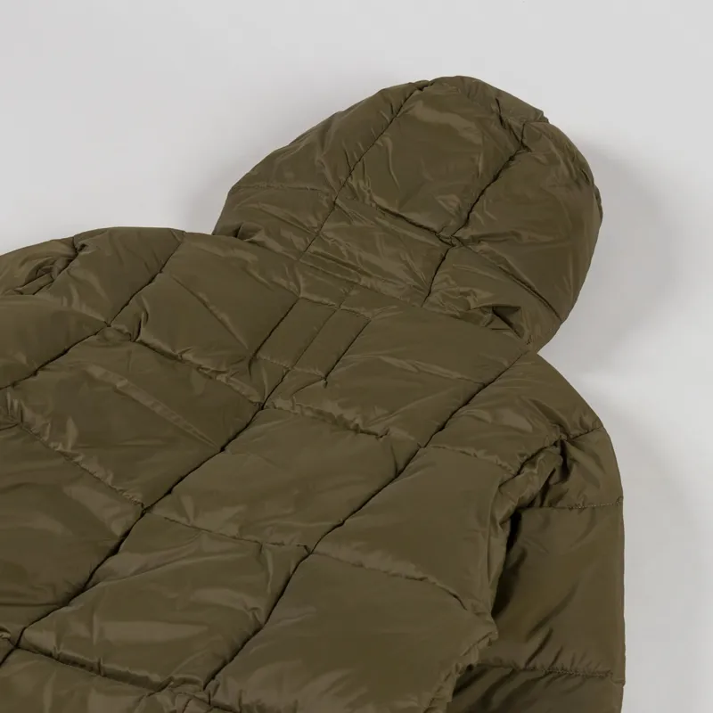Taion Mountain Packable Volume Down Parka Olive-5