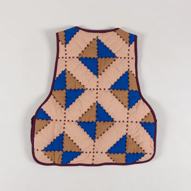 Leon And Harper Womens Velia Losange Gilet Multi-5