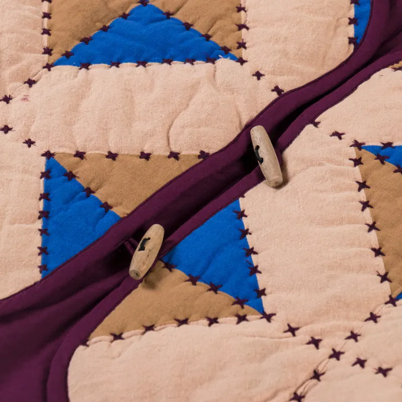 Leon And Harper Womens Velia Losange Gilet Multi-8