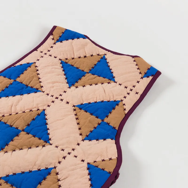 Leon And Harper Womens Velia Losange Gilet Multi-7