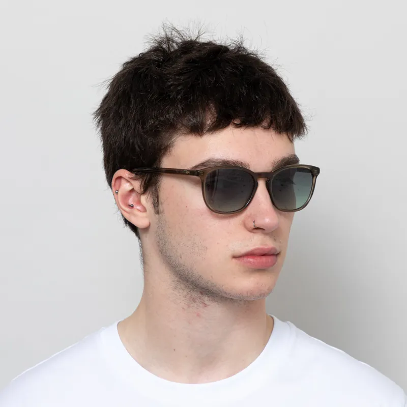 Messy Weekend Sean Sunglasses Bottle Green Gradient Green-2