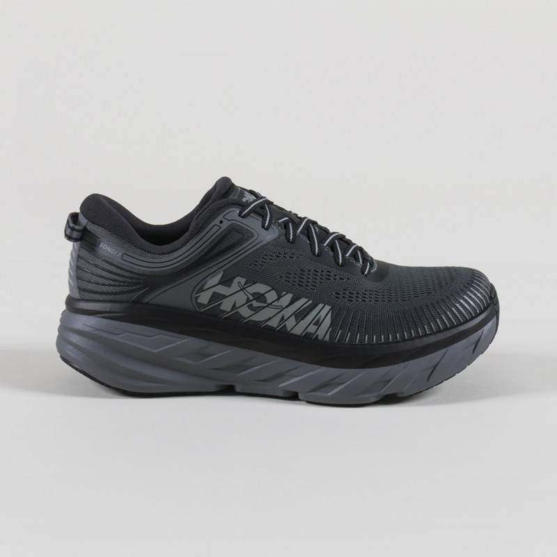 HOKA Bondi 7 Shoes Outer Orbit Satellite Grey-2