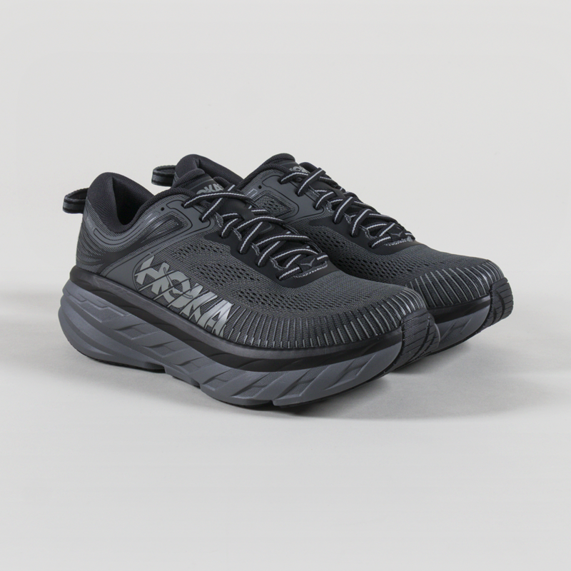 HOKA Bondi 7 Shoes Outer Orbit Satellite Grey