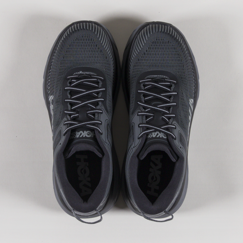 HOKA Bondi 7 Shoes Outer Orbit Satellite Grey-6