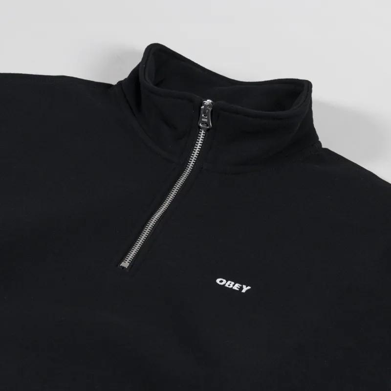 Obey Established Works Bold Mockneck Black-4