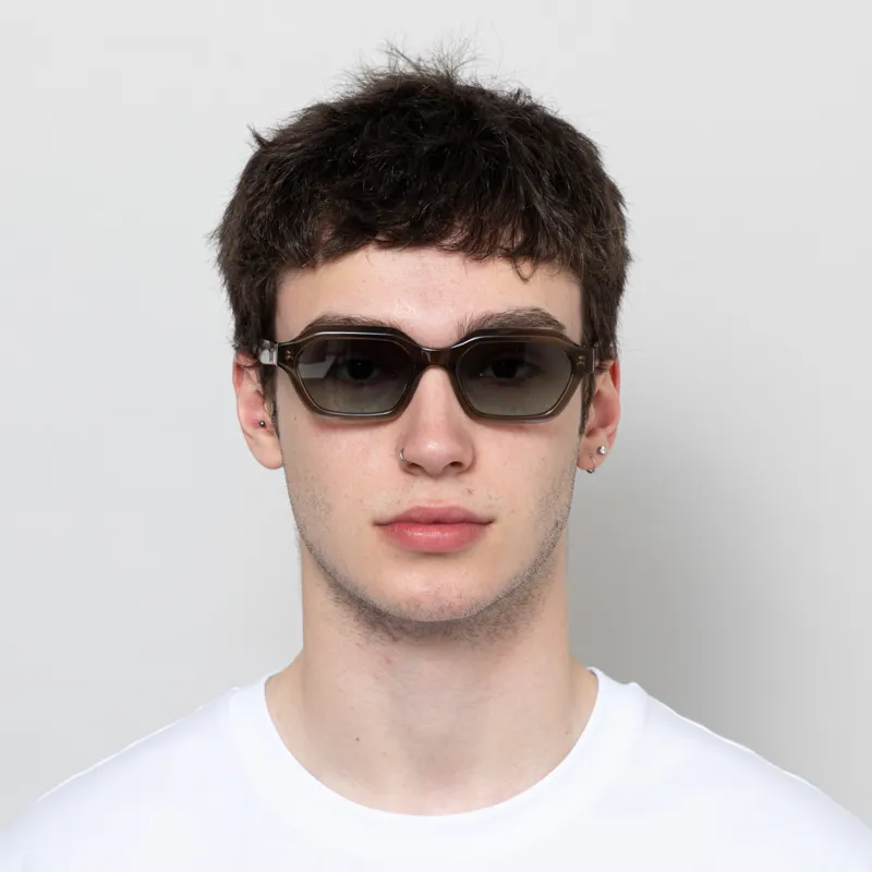 Messy Weekend Anthony Sunglasses Bottle Green Gradient Green-1