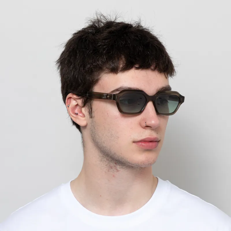Messy Weekend Anthony Sunglasses Bottle Green Gradient Green-2