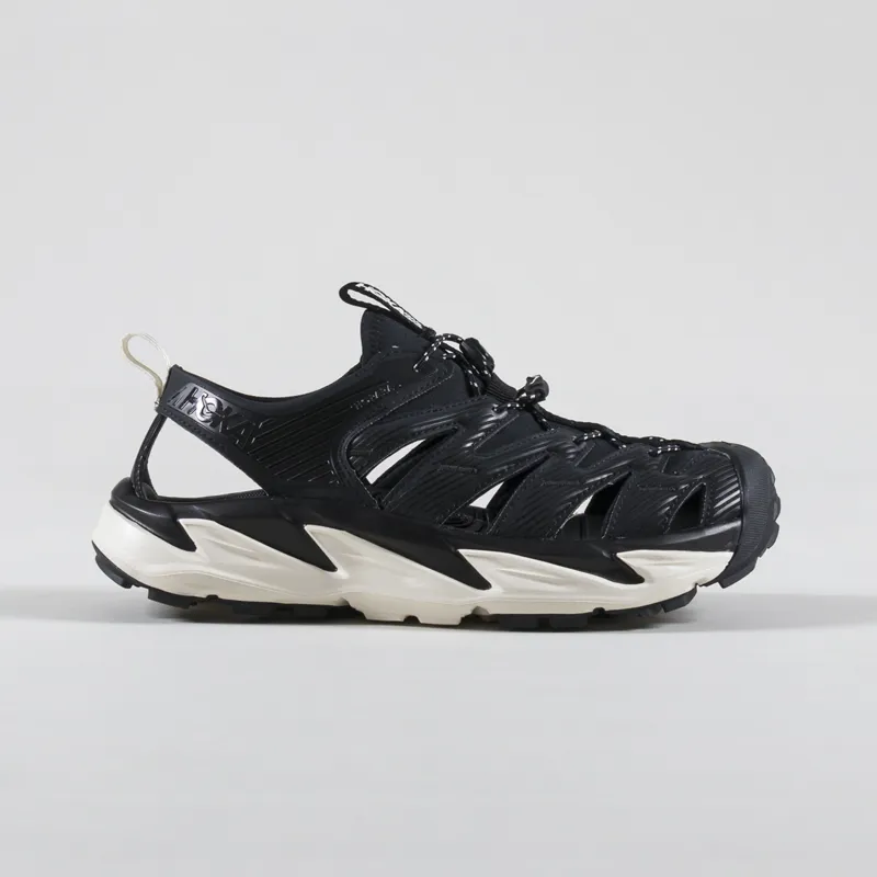 HOKA Hopara Sandals Black Alabaster-2