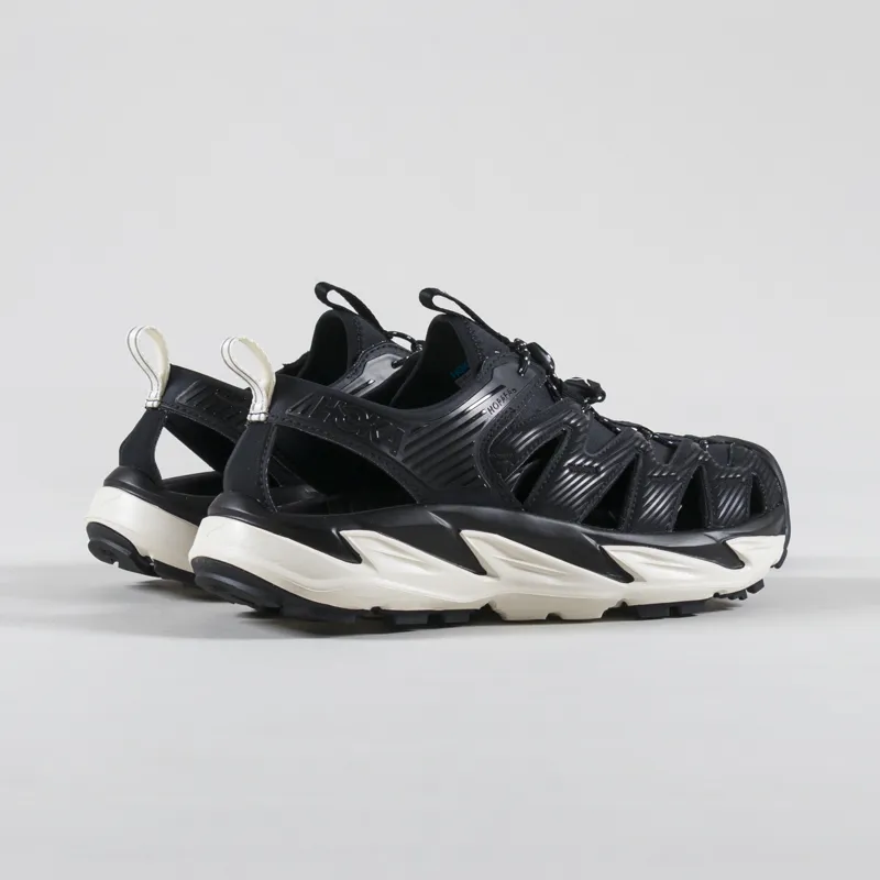 HOKA Hopara Sandals Black Alabaster-1