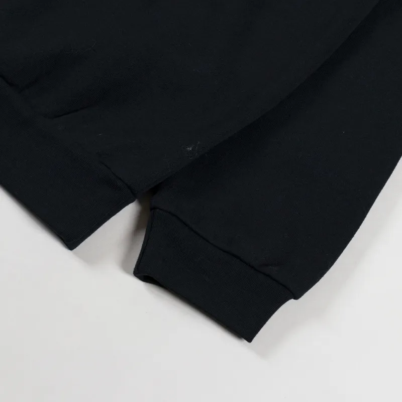 Obey Boxed In Extra Heavy Zip Hood Black-6