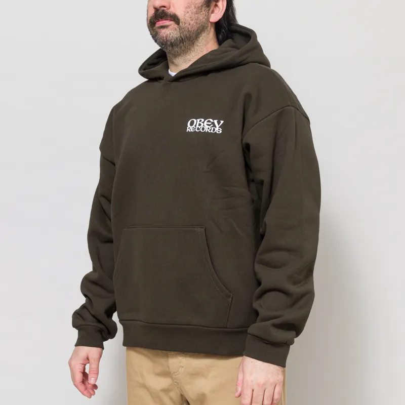 Obey Disorder Pullover Hoodie Rosin-1