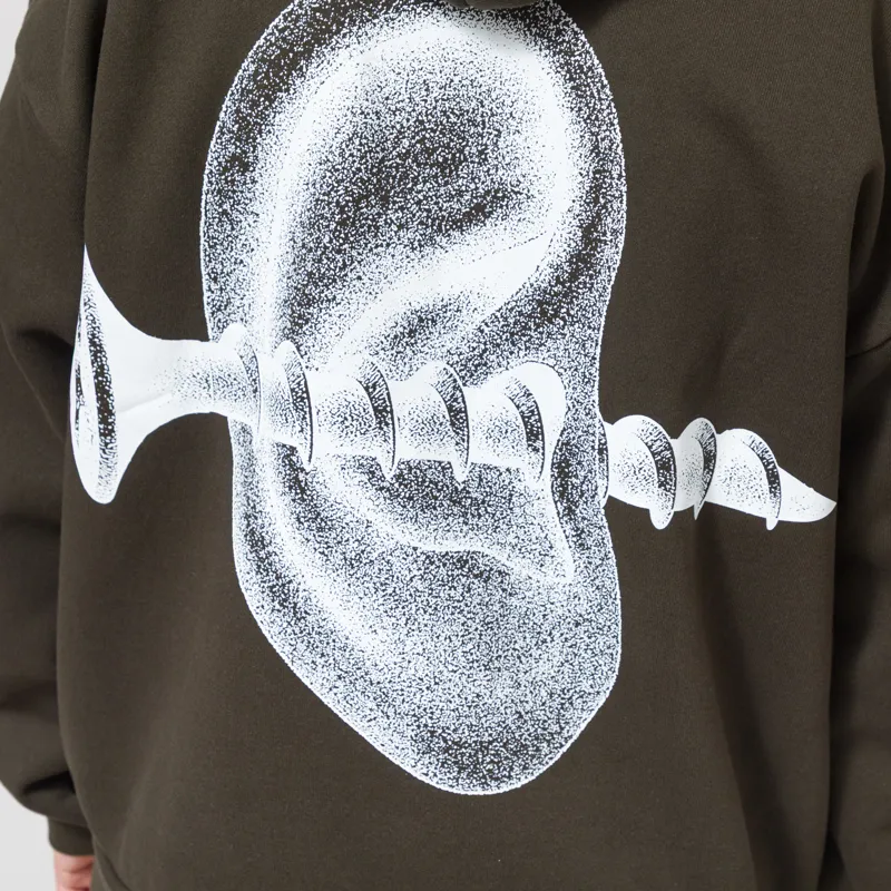 Obey Disorder Pullover Hoodie Rosin-6