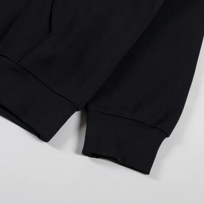 Obey Stars Hoodie Black-7