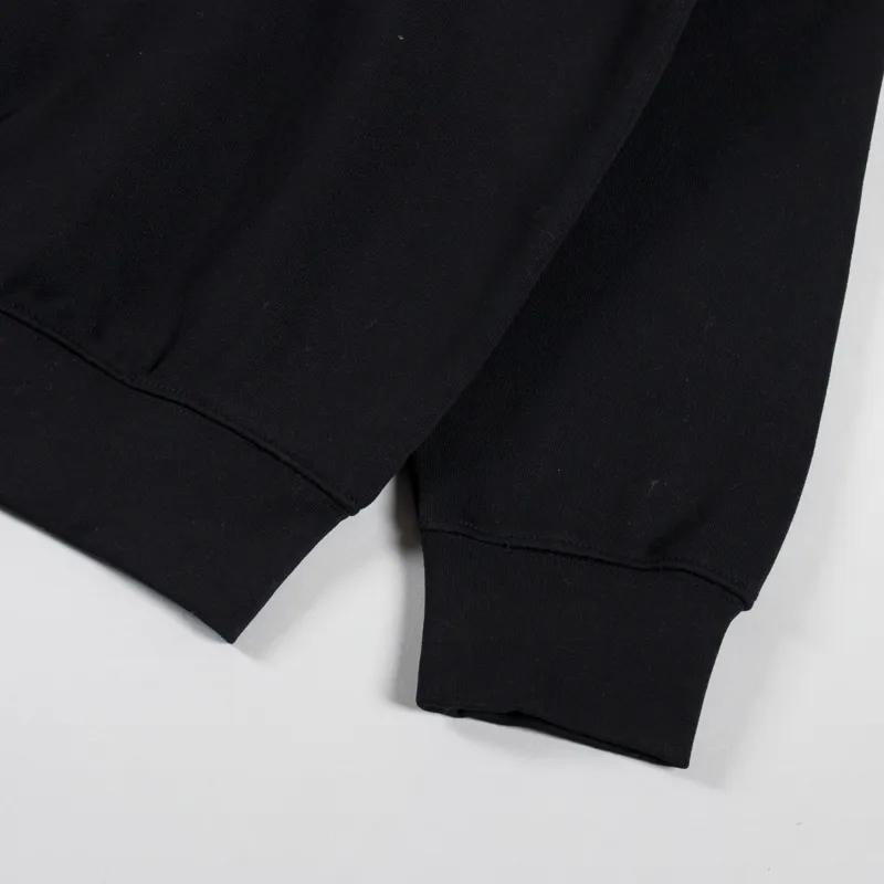 Obey Stars Hoodie Black-8