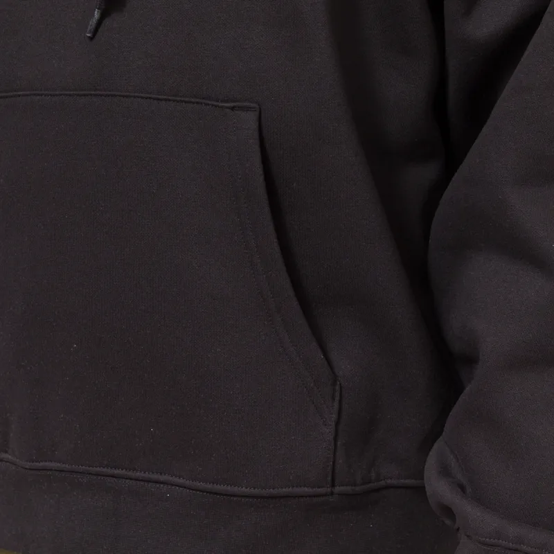 Obey Scribble Pullover Hoodie Black-6