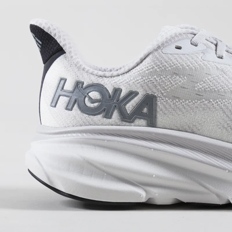 HOKA Clifton 9 Shoes Nimbus Cloud Steel Wool-4