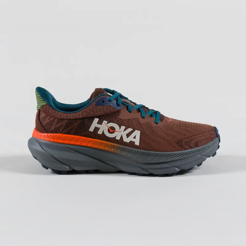 HOKA Challenger 7 Shoes Mineral Brown Asteroid-2