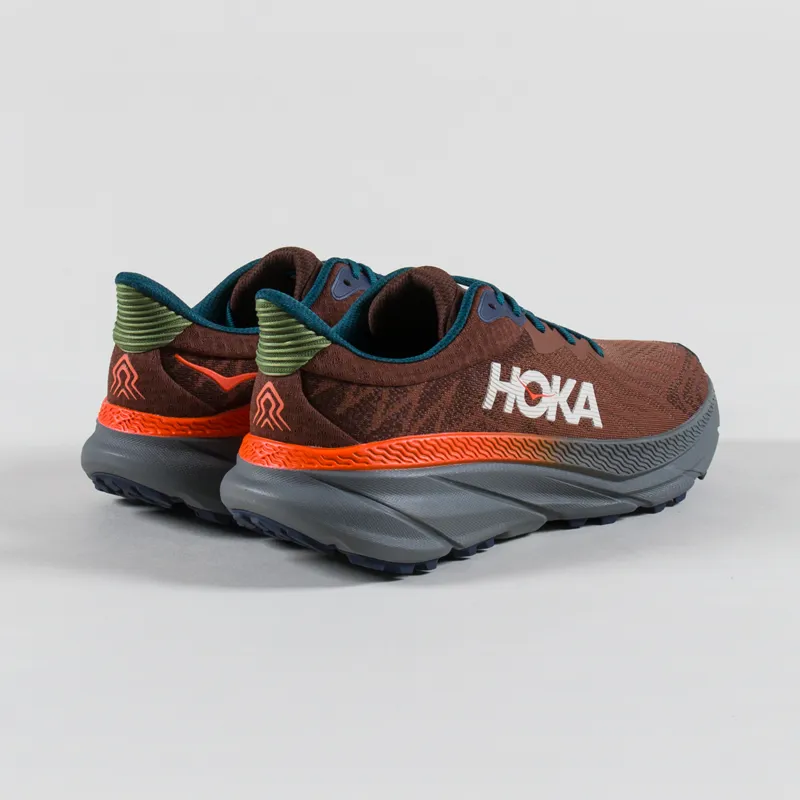HOKA Challenger 7 Shoes Mineral Brown Asteroid-1