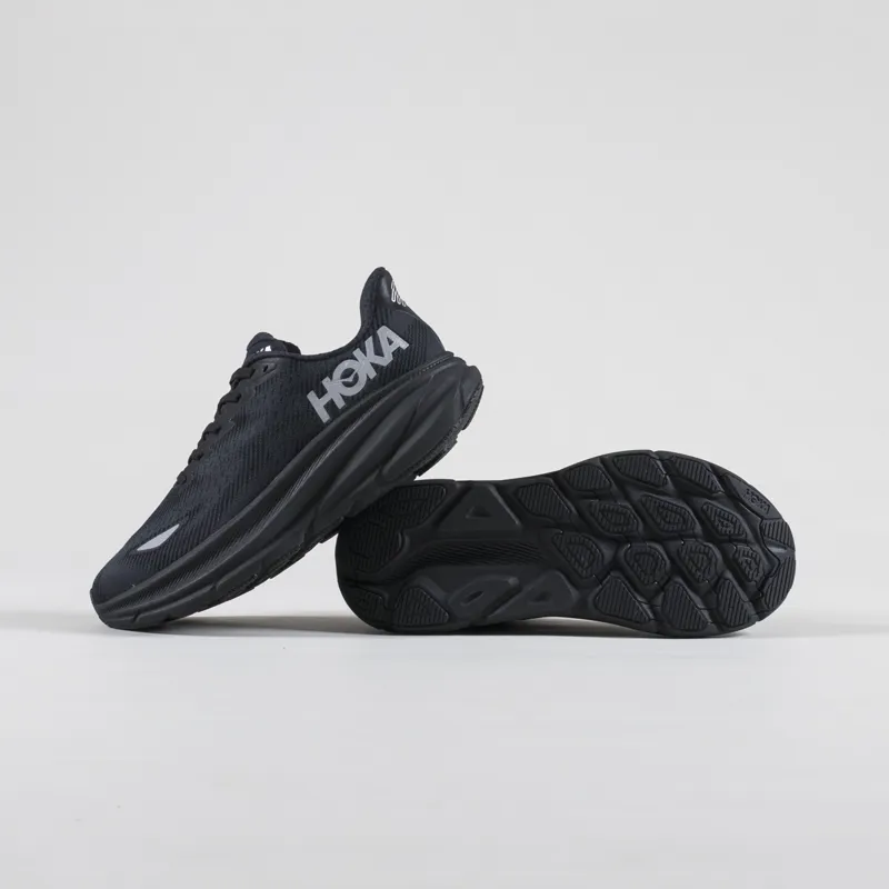 HOKA Clifton 9 GORE-TEX Shoes Black-3