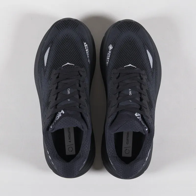 HOKA Clifton 9 GORE-TEX Shoes Black-6