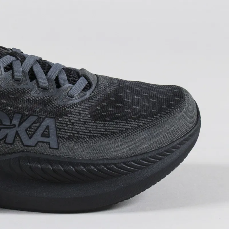 HOKA Mach 6 Shoes Black Outer Orbit-5