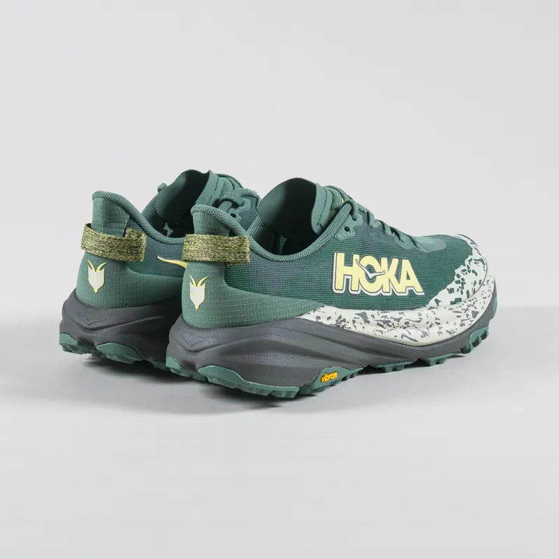 HOKA Speedgoat 6 Shoes Fern Asphalt Grey-1