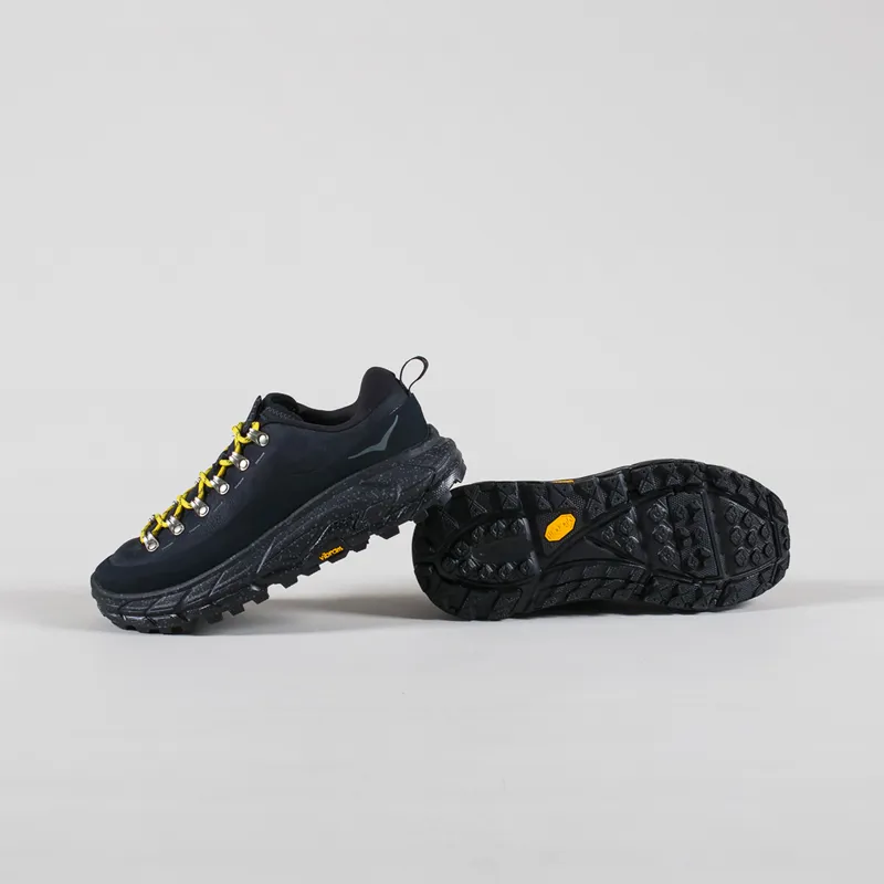 HOKA One One Tor Summit Hiking Running Trainers Shoes Black