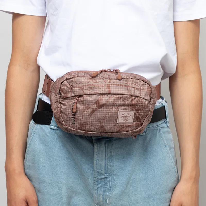 Herschel Ultralight Hip Pack 2L Ash Rose EQ Camo-2
