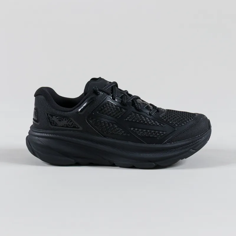HOKA Clifton One9 Shoes Black Carbon Black-2