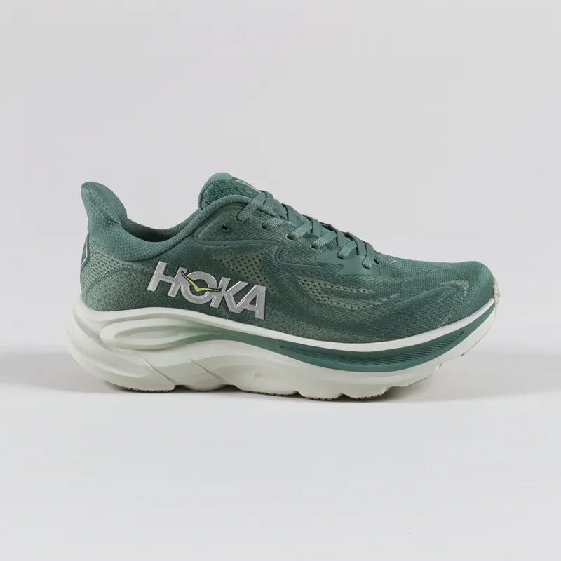 HOKA Clifton 10 Shoes Fern Truffle Salt-2