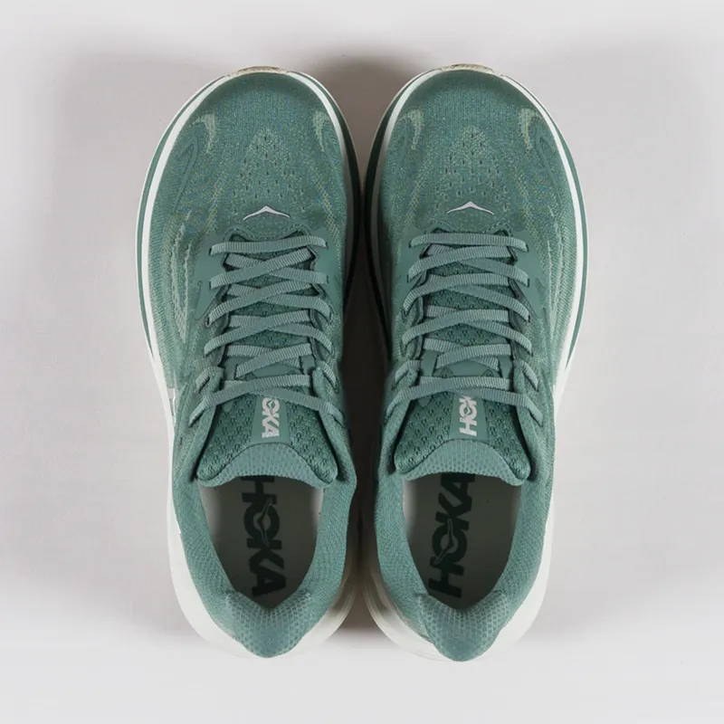 HOKA Clifton 10 Shoes Fern Truffle Salt-6