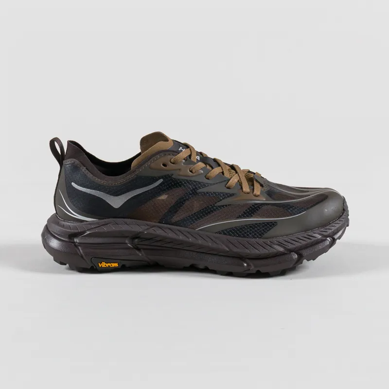 HOKA Mafate Speed 4 Lite Shoes Tree Bark Cast Iron-2