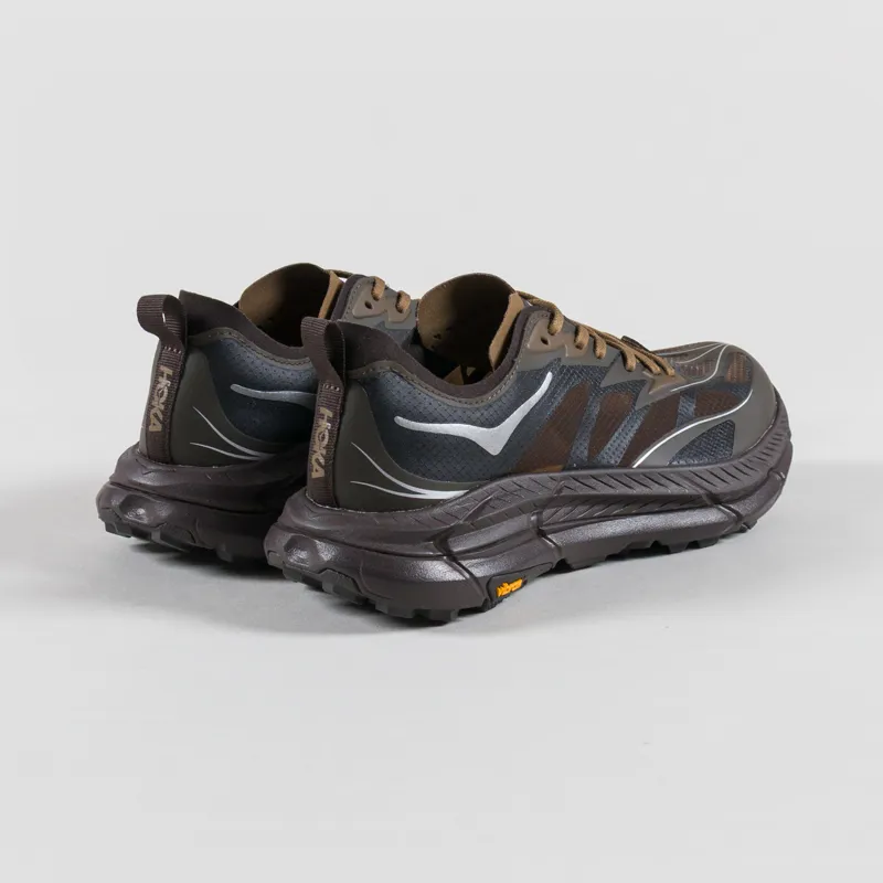 HOKA Mafate Speed 4 Lite Shoes Tree Bark Cast Iron-1