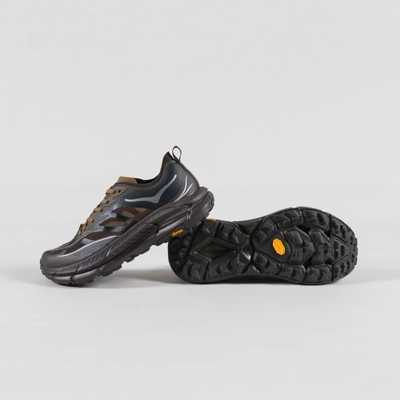 HOKA Mafate Speed 4 Lite Shoes Tree Bark Cast Iron-3