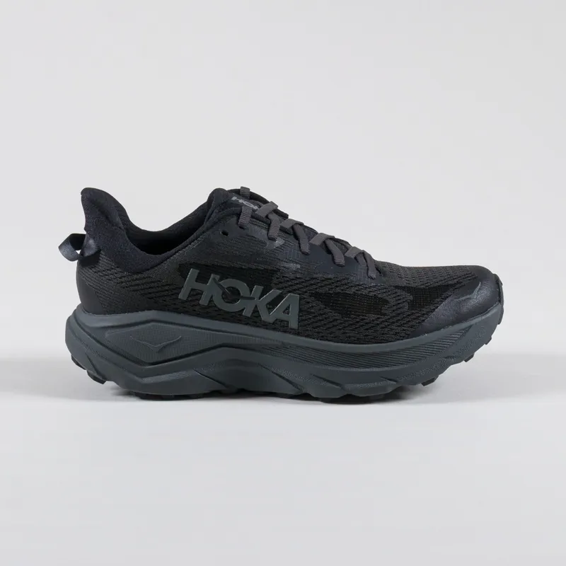 HOKA Challenger 8 Shoes Black Outer Orbit-2