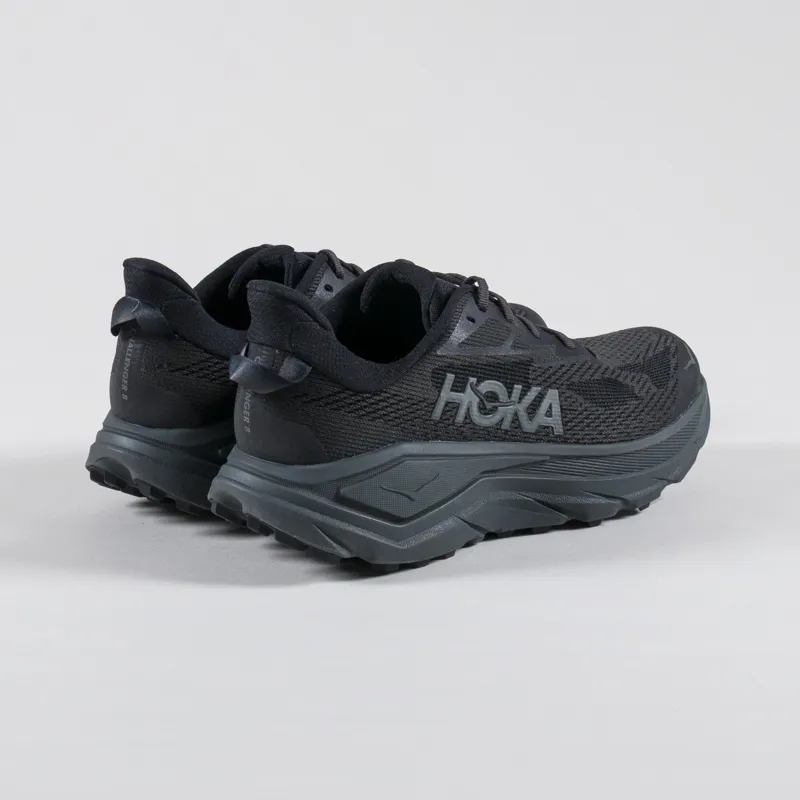 HOKA Challenger 8 Shoes Black Outer Orbit-1