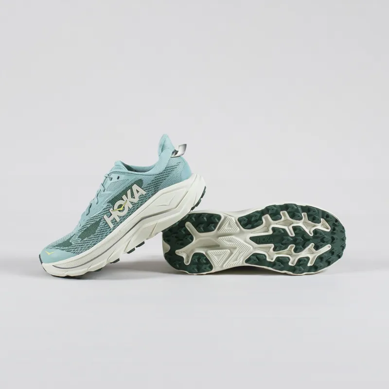 HOKA Challenger 8 Shoes Jade Truffle Salt-3
