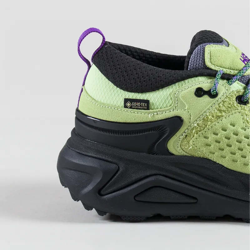 HOKA Elite Terrain System Kaha 3 Low GORE-TEX Shoes Honeydew Black-4