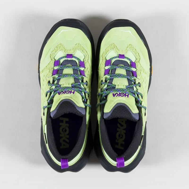 HOKA Elite Terrain System Kaha 3 Low GORE-TEX Shoes Honeydew Black-6