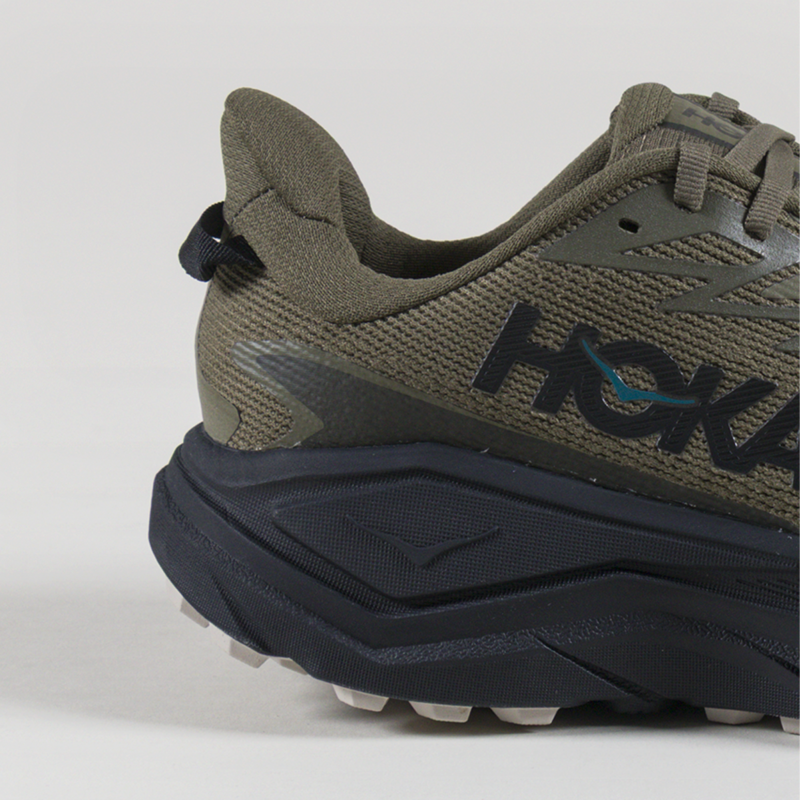 HOKA Challenger 8 GORE-TEX Shoes Antique Olive Black-4