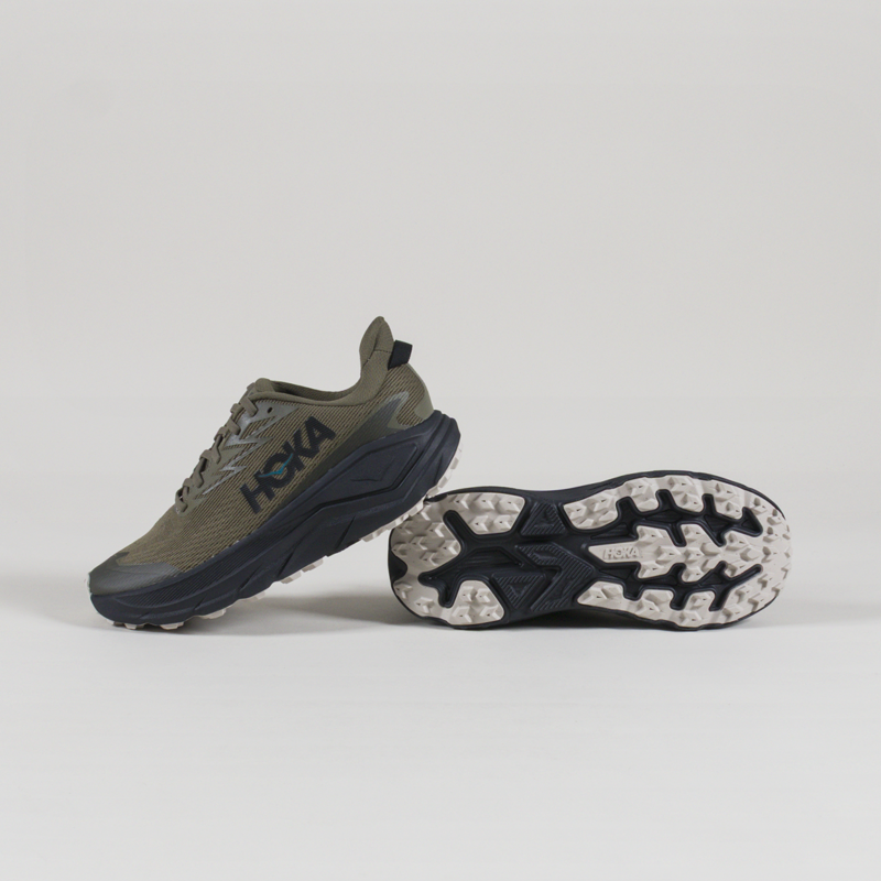 HOKA Challenger 8 GORE-TEX Shoes Antique Olive Black-3