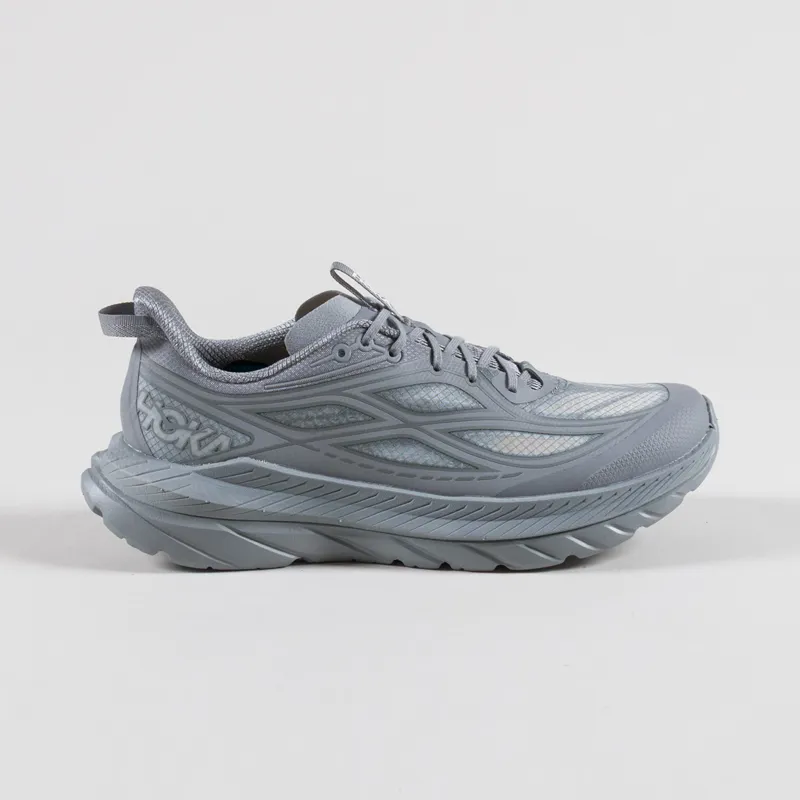 HOKA Mach Remastered Shoes Galactic Grey-2