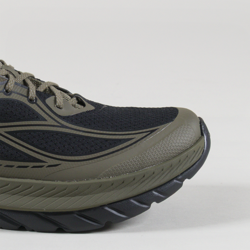 HOKA Mach Remastered Shoes Antique Olive Black-5