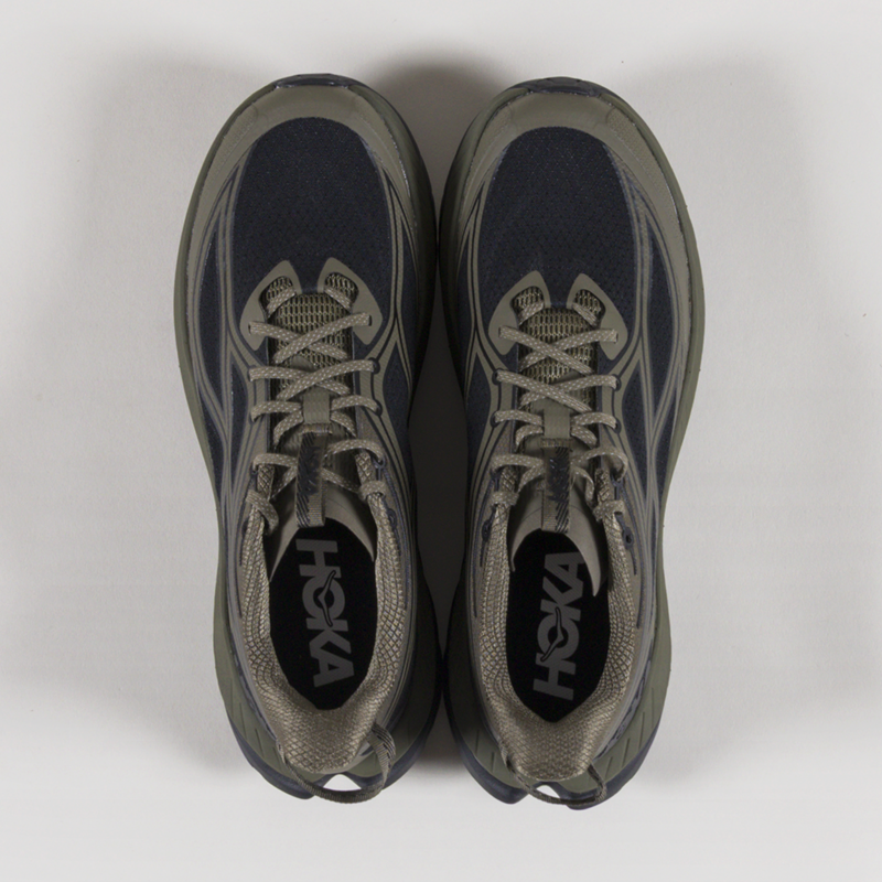 HOKA Mach Remastered Shoes Antique Olive Black-6