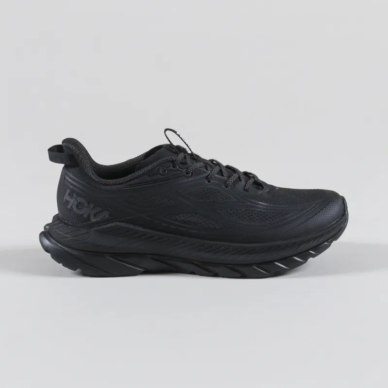 HOKA Mach Remastered Shoes Obsidian Black-2