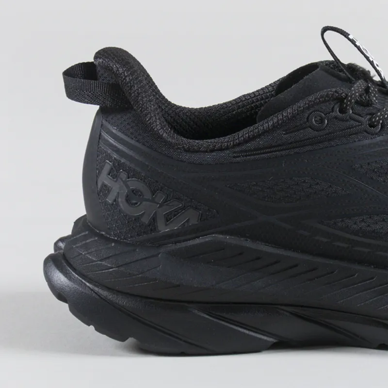 HOKA Mach Remastered Shoes Obsidian Black-4